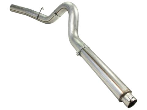Large Bore-HD 5 Inch 409 Stainless Steel Dpf-Back Exhaust System Ford Diesel Trucks 08-10 V8-6.4L (td) aFe Power