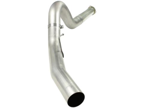 Large Bore-HD 5 Inch 409 Stainless Steel Dpf-Back Exhaust System Ford Diesel Trucks 11-14 V8-6.7L (td) aFe Power