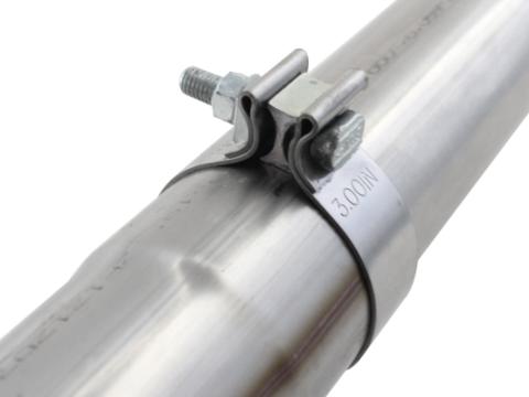Mach Force-Xp 3 Inch to 3-1/2 Inch 409 Stainless Steel Cat-Back Exhaust w/ Black Tip Ford F-150 11-14 V6-3.5L (tt) Turn Out aFe Power