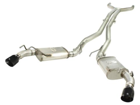Mach Force-Xp 3 Inch 409 Stainless Steel Cat-Back Exhaust System w/Black Tip Chevrolet Camaro 10-13 V8-6.2L aFe Power