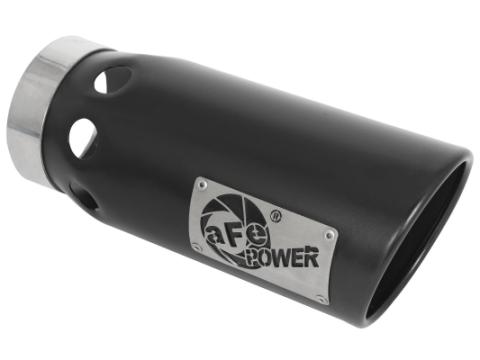 Apollo GT Series 4 Inch 409 Stainless Steel Cat-Back Exhaust System w/ Black Tip GM Silverado/Sierra 1500 14-18 V8-6.2L aFe Power