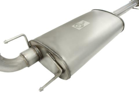 Mach Force-Xp 2-1/2 Inch 409 Stainless Steel Cat-Back Exhaust System w/Polished Tip Lexus Gx 470 05-09 V8-4.7L aFe Power
