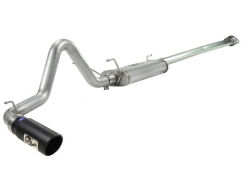 Mach Force-Xp 2-1/2 Inch 409 Stainless Steel Cat-Back Exhaust System w/Black Tip Toyota Tacoma 13-15 V6-4.0L aFe Power