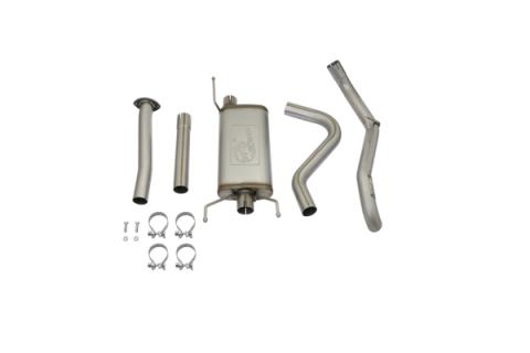 Mach Force-Xp 2-1/2 Inch 409 Stainless Steel Cat-Back Hi-Tuck Exhaust System Toyota Tacoma 16-23 L4-2.7L/V6-3.5L aFe Power