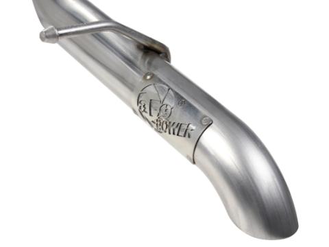 Mach Force-Xp 3 Inch 409 Stainless Steel Cat-Back Hi-Tuck Exhaust System Jeep Wrangler (JK) 12-18 V6-3.6L aFe Power