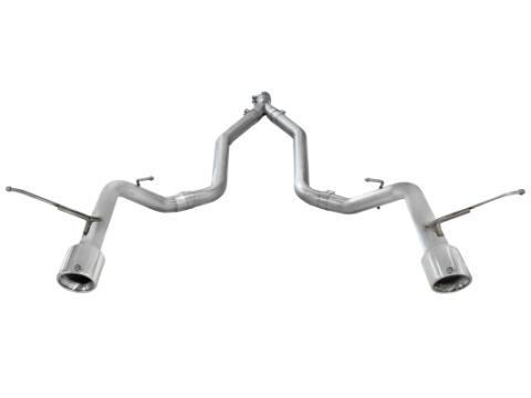 Large Bore-HD 2-1/2 Inch 409 Stainless Steel Dpf-Back Exhaust System W/O Resonators Jeep Grand Cherokee (WK2) 14-19 V6-3.0L (td) EcoDiesel aFe Power