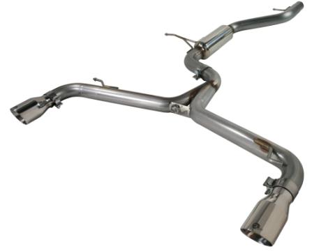 Mach Force-Xp 2-1/2 Inch 409 Stainless Steel Cat-Back Exhaust System Volkswagen Gti (Mkvi) 10-14 L4-2.0L (t) aFe Power