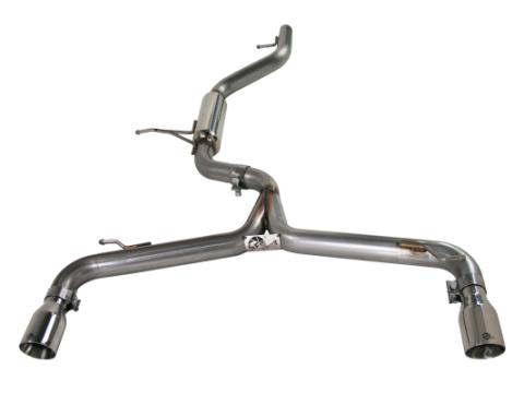 Mach Force-Xp 2-1/2 Inch 409 Stainless Steel Cat-Back Exhaust System Volkswagen Gti (Mkvi) 10-14 L4-2.0L (t) aFe Power