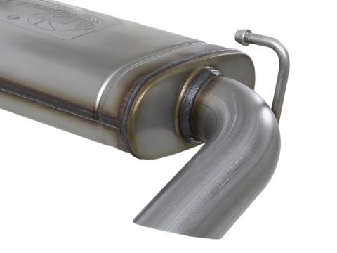 Mach Force-Xp 3 Inch 409 Stainless Steel Axle-Back Hi-Tuck Exhaust System Jeep Wrangler (Jl) 18-26 L4-2.0L (t)/V6-3.6L aFe Power