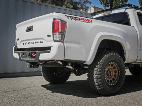 Mach Force-Xp 2-1/2 Inch 409 Stainless Steel Hi-Tuck Tail Pipe Upgrade For Exhaust System 49-46046 aFe Power