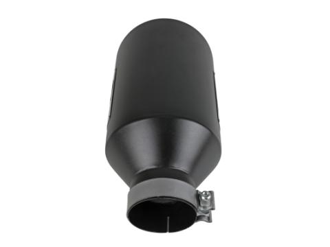 Mach Force-Xp 409 Stainless Steel Clamp-on Exhaust Tip Black aFe Power