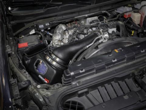 Momentum HD Cold Air Intake System w/ Pro 10R Filter GM Diesel Trucks 20-26 V8-6.6L (td) L5P aFe Power