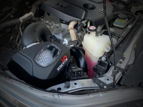 Momentum HD Cold Air Intake System w/ Pro Dry S Filter Toyota Hilux 15-26 L4-2.4/2.8L (td) aFe Power