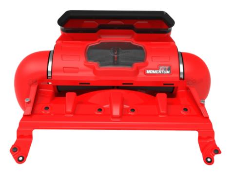 Momentum GT Cold Air Intake System Red w/ Pro Dry S Filter Ram 1500 Trx 21-24 V8-6.2L (sc) aFe Power