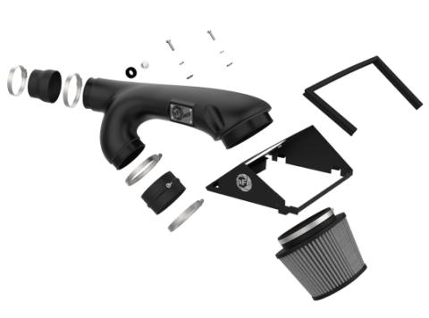 Rapid Induction Cold Air Intake System w/ Pro Dry S Filter Ford F-150/Raptor 17-20 V6-3.5L (tt)/Expedition 18-21 V6-3.5L (tt) aFe Power