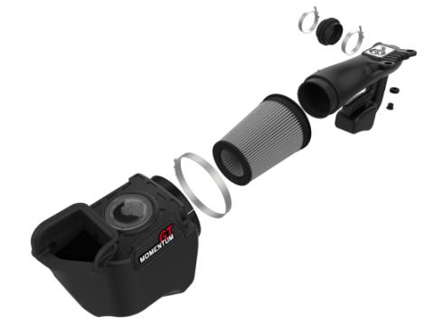 Momentum GT Cold Air Intake System w/ Pro Dry S Filter Jeep Wrangler (JK) 12-18 V6-3.6L 13 HP Gain aFe Power