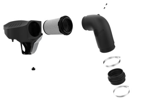 Momentum GT Cold Air Intake System w/ Pro Dry S Filter BMW 140i/M240i (F22)/340i (F30)/440i (F32) 16-20 L6-3.0L (t) B58 aFe Power