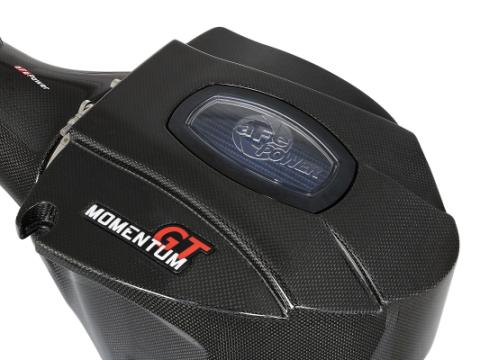 Black Series Carbon Fiber Cold Air Intake System w/ Pro 5R &amp; Pro Dry S Filters Dodge Challenger/Charger SRT Hellcat 15-16 V8-6.2L (sc) Hemi aFe Power