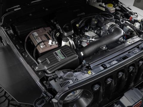 Quantum Cold Air Intake System w/ Pro Dry S Filter Jeep Wrangler (Jl)/Gladiator (Jt) 18-26 V6-3.6L aFe Power