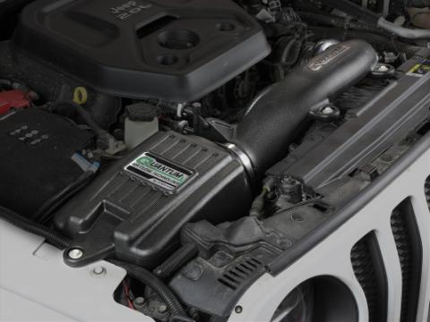 Quantum Cold Air Intake System w/ Pro Dry S Filter Jeep Wrangler (Jl) 18-23 L4-2.0L (t) aFe Power