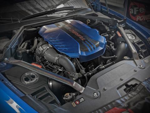 Takeda Momentum Cold Air Intake System w/ Pro Dry S Filter Kia Stinger/Genesis G70 18-26 V6-3.3L (tt) aFe Power