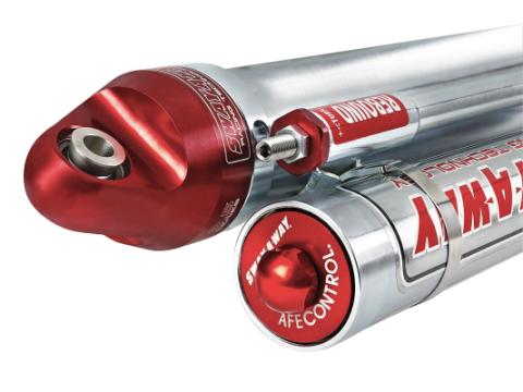 Sway-A-Way 2.5 Bypass w/ Piggyback Reservoir - Left - 18 Inch Stroke aFe Power