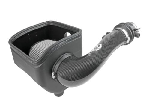 Track Series Carbon Fiber Intake System w/ Pro Dry S Filter Nissan Patrol (Y61) 17-24 L6-4.8L aFe Power