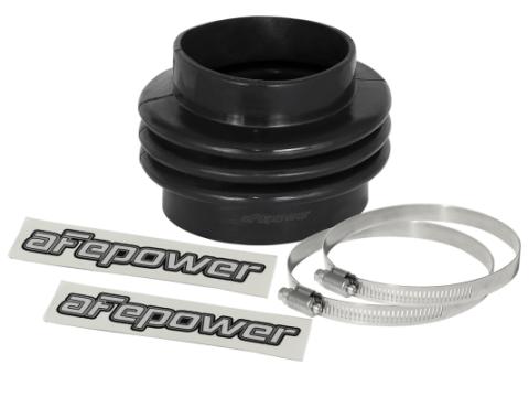 Magnum Force Cold Air Intake System Spare Parts Kit (3-1/2 Inch ID to 3 Inch ID x 3-1/2 Inch L) Straight Reducing Bellow-Coupler - Black aFe Power