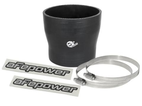 Magnum Force Cold Air Intake System Spare Parts Kit (4 Inch ID to 3-1/2 Inch ID x 3-1/2 Inch L) Straight Reducing Coupler - Black aFe Power