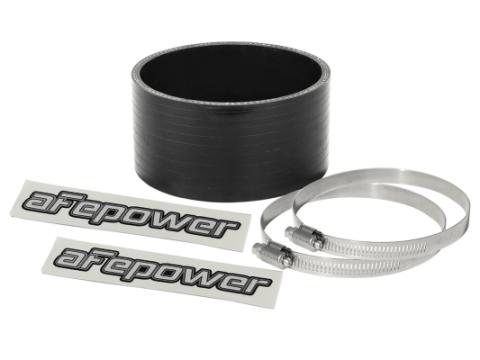 Magnum Force Cold Air Intake System Spare Parts Kit (3-1/2 Inch ID x 2 Inch L) Straight Coupler Black aFe Power