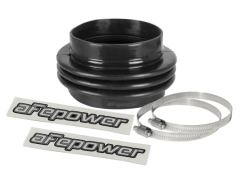 Magnum Force Cold Air Intake System Spare Parts Kit (5 Inch ID to 4-1/2 Inch ID x 3-1/4 Inch L) Straight Reducing Bellow-Coupler - Black aFe Power