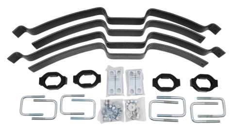Silent Support System Series Helper Springs For 2019-2022 1/2 Silverado/Sierra 1500 2WD/4WD Hellwig
