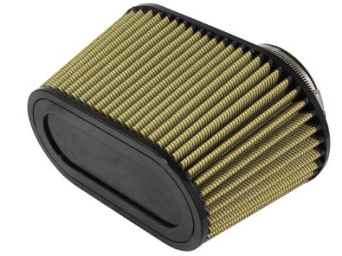 Magnum Force Intake Replacement Air Filter w/ Pro Guard 7 Media 3-1/4 Inch F X (11x6) Inch B X (9-1/2 x 4-1/2) Inch T X 6 Inch H aFe Power