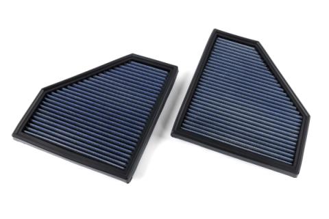 High Flow Drop-In Replacement Air Filter Set 2021-2026 BMW M2/M3/M4 Compatible W/ Stock Air Box G80/G82/G83/G87 (S58) Dinan