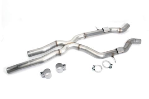 High Flow X-Pipe 2015-2020 BMW M3/M4 Stainless Steel 2.75 Inch F80/F82 Dinan