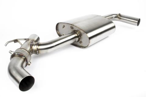 Valved Axle-Back Exhaust 2016-2023 BMW X1/X2 xDrive28i Stainless Steel Black Tips F48/F39/F60/F54 Dinan