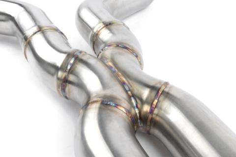 High Flow Middle Exhaust 2020-2023 BMW X5M/X6M Stainless Steel 3.25 Inch F95/F96 Dinan