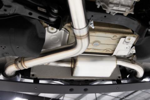 Valved Cat-Back Exhaust 2020-2026 Toyota Gr Supra 3.0 Stainless Steel Black Tips A90/A91 Dinan
