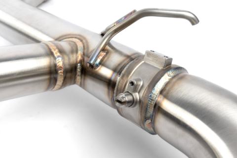 Valved Cat-Back Exhaust 2020-2026 Toyota Gr Supra 3.0 Stainless Steel Black Tips A90/A91 Dinan