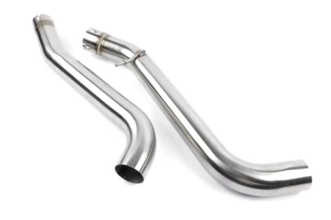 Valved Axle-Back Exhaust 2022-2026 BMW M240i Stainless Steel Black Tips G42 Dinan