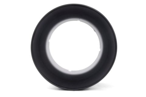 Double-Walled 4.5 Inch Clamp-On Exhaust Tip (black Ceramic) Black 4.5 Inch Outlet, 3 Inch Inlet Dinan