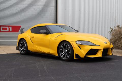 Side Hood Vent Covers 2020-2026 Toyota Gr Supra Carbon Fiber A90/A91 Dinan