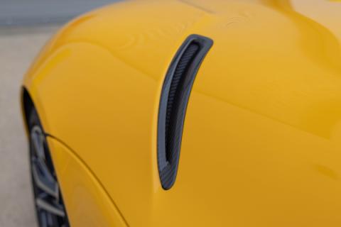 Side Hood Vent Covers 2020-2026 Toyota Gr Supra Carbon Fiber A90/A91 Dinan