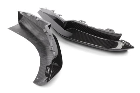 Rear Side Splitters 2021-2026 BMW M4 Carbon Fiber G82/G83 Dinan