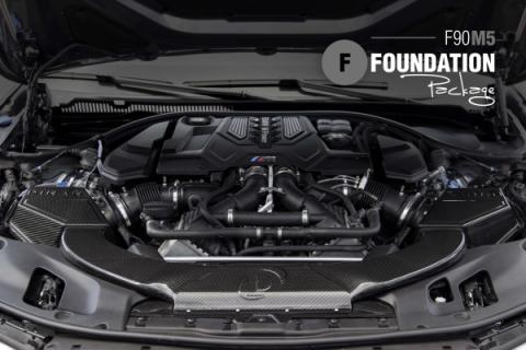 F90 M5 Foundation Package (f) Closed Intake / Black Exhaust / X-Pipe Dinan