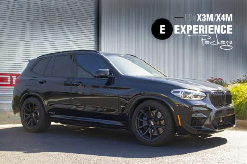 F9x X3M/X4M Experience Package (e) Closed Intake / Black Exhaust / X-Pipe / Springs + Bumpstops / ZF8 Pedal Pads Dinan