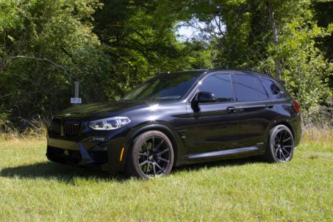 F9x X3M/X4M Experience Package (E1) Dinan Pcu / Closed Intake / Black Exhaust / X-Pipe / Springs + Bumpstops / ZF8 Pedal Pads Dinan