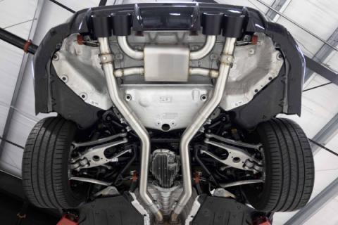 G8x M3/M4 Experience Package (e) Gloss Intake / Gloss Brace / Black Exhaust / X-Pipe / ZF8 Pedal Pads Dinan