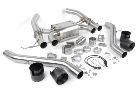 G8x M3/M4 Foundation Package (F1) Dinan Pcu / Gloss Intake / Black Exhaust / X-Pipe Dinan