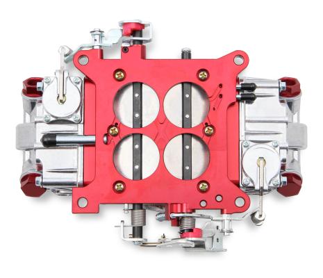 Q- Series Carburetor 750CFM Drag Race 750 CFM 4150 Mechanical Secondaries Shiny Gasoline Quick Fuel